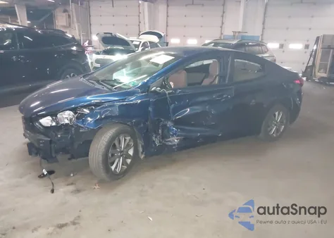 2015 Hyundai Elantra Se из США, поврежденный, VIN 5NPDH4AE4FH606098